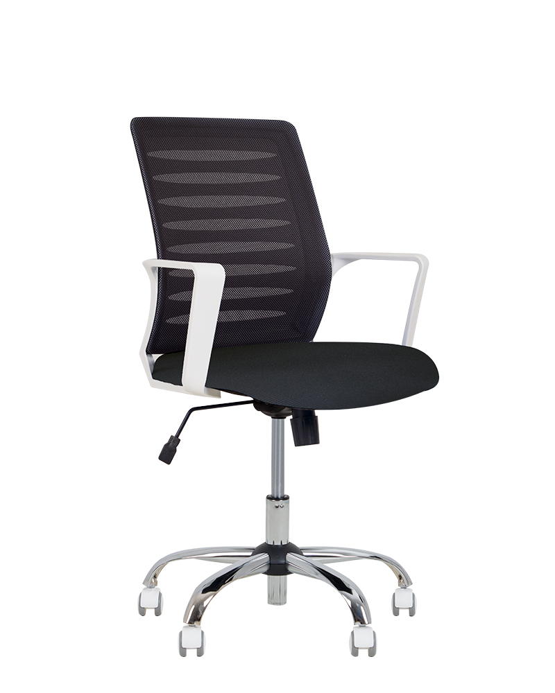 Крісло офісне NOWY STYL WEBSTAR WHITE GTP TILT CHR61 OH/5 C-11 тканина, підлокітники